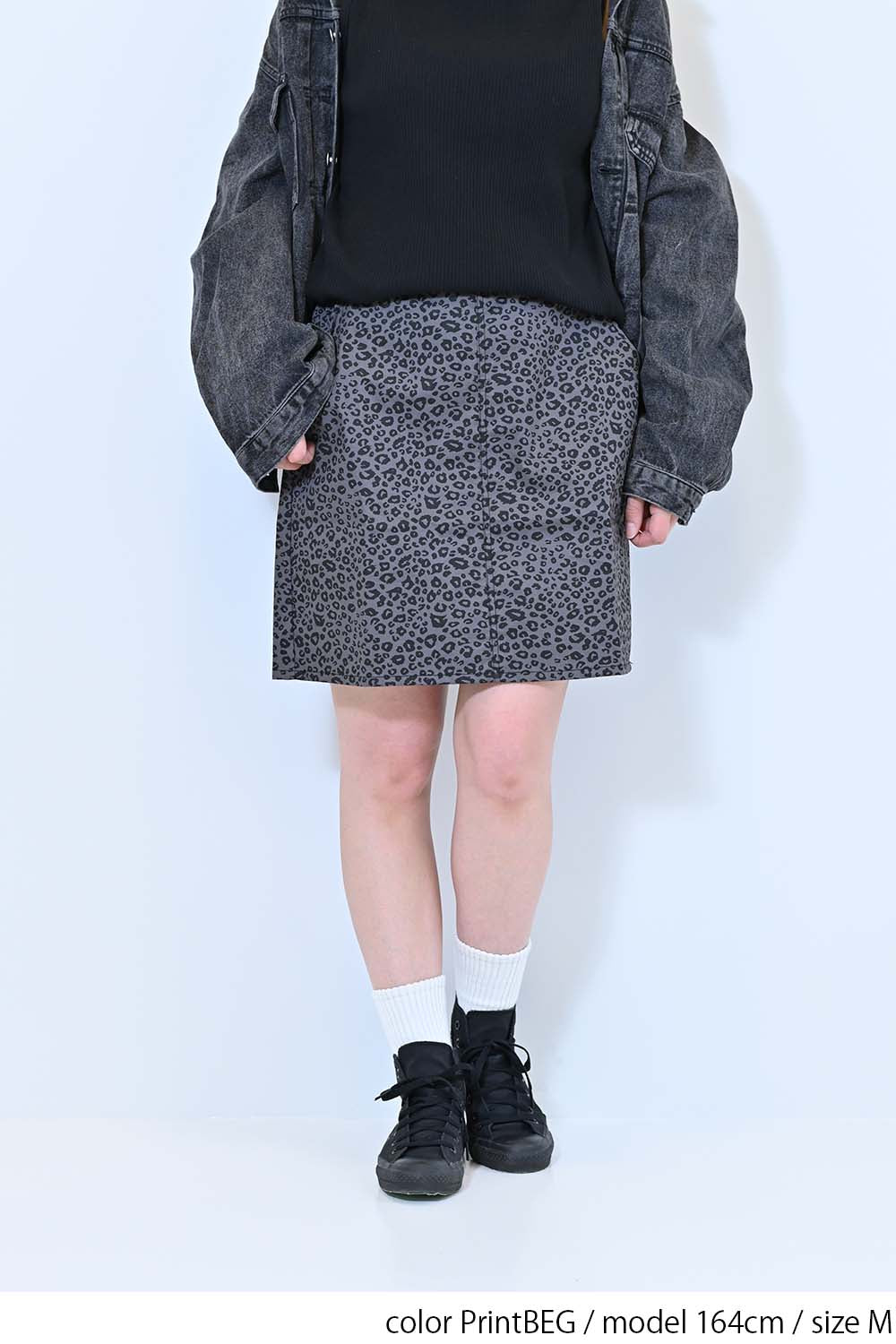 ≪SALE≫[charmmy] Patterned Mini Shirt