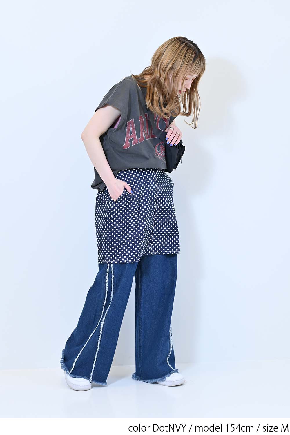 ≪SALE≫[charmmy] Patterned Mini Shirt