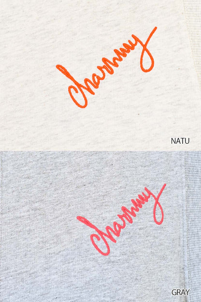 【charmmy】裏毛ワンピース
