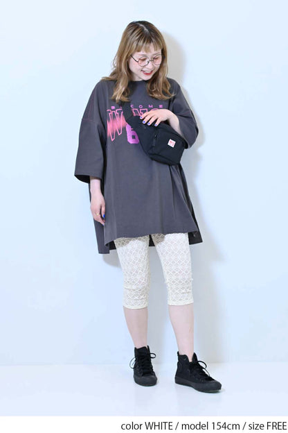 【charmmy】Lace Leggings