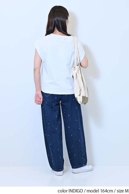 ≪SALE≫[charmmy] Heart Denim Pants