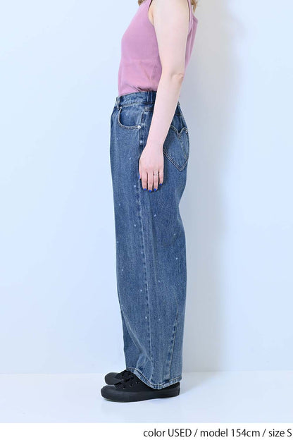 ≪SALE≫[charmmy] Heart Denim Pants