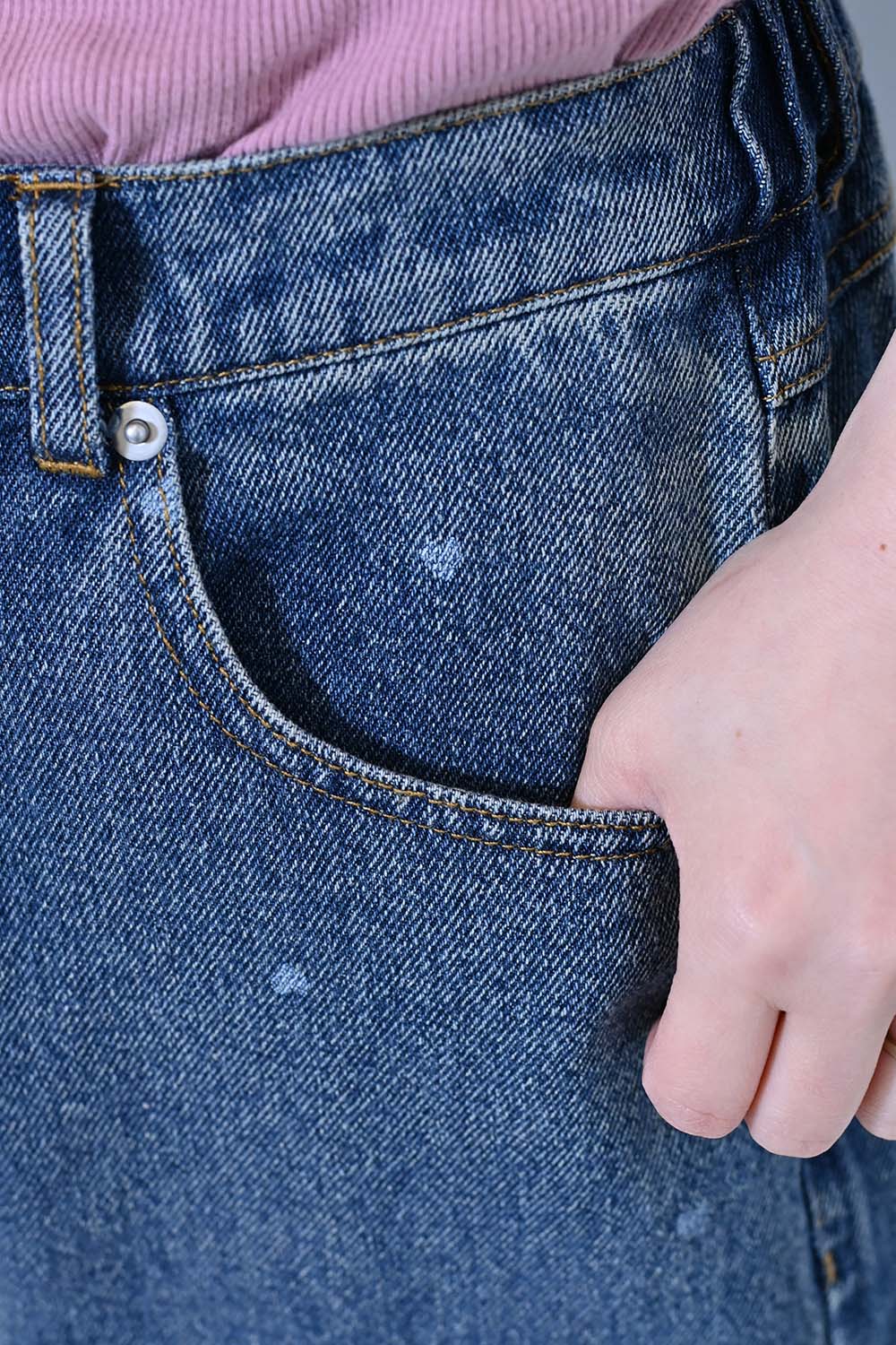 ≪SALE≫[charmmy] Heart Denim Pants