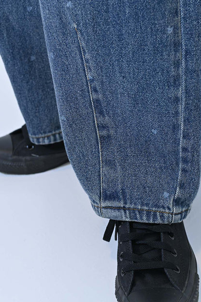 ≪SALE≫[charmmy] Heart Denim Pants