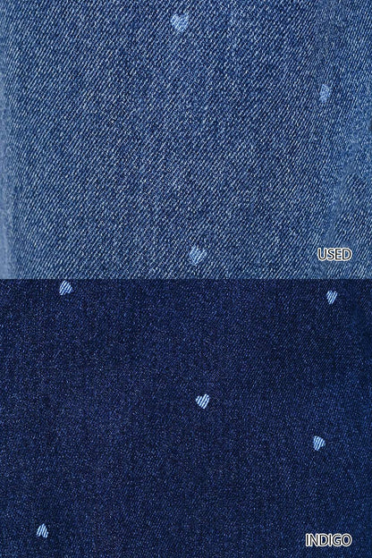 ≪SALE≫[charmmy] Heart Denim Pants