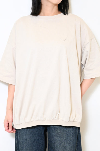 ≪SALE≫Heart Pocket Gathered Hem Pullover ②