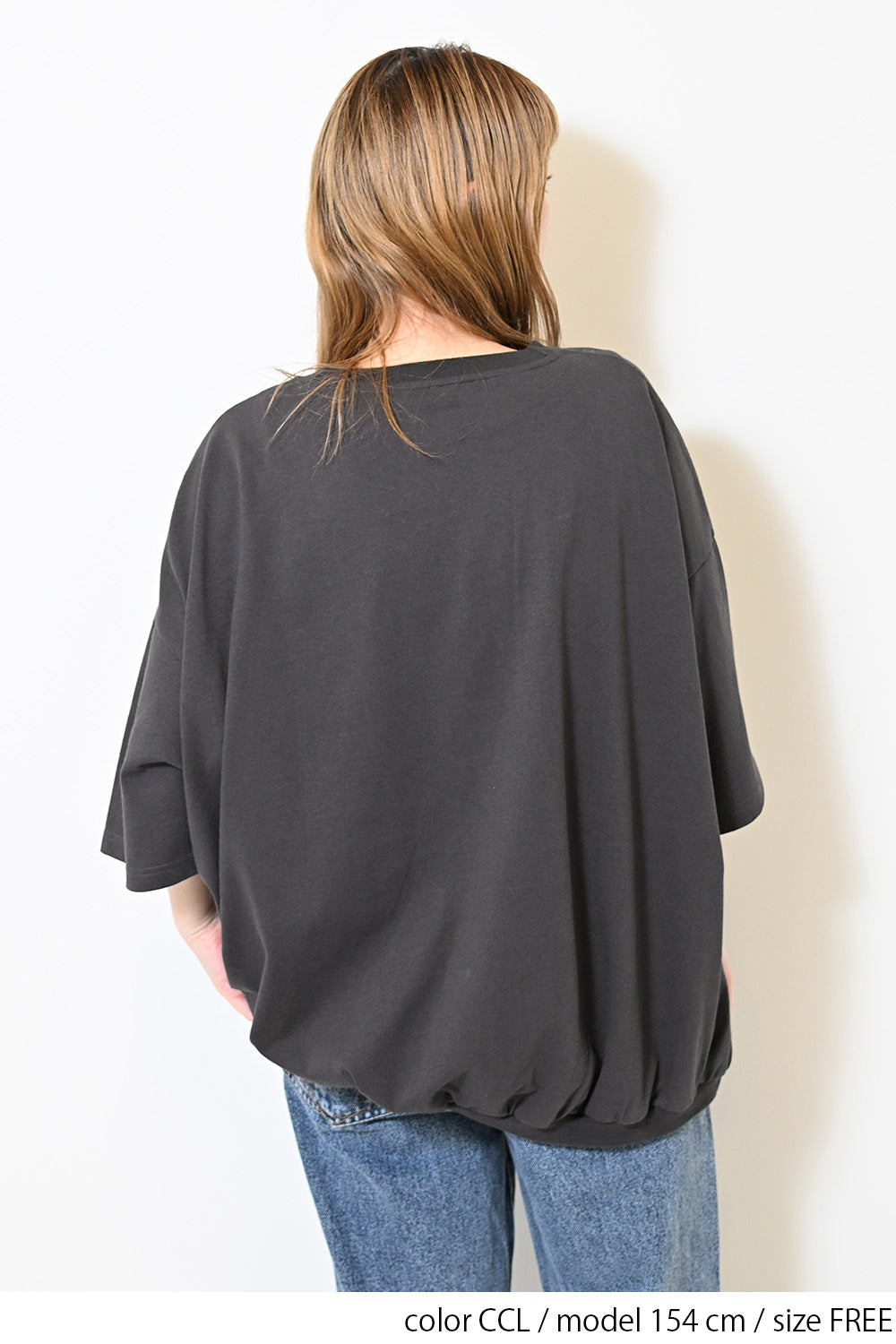 ≪SALE≫Heart Pocket Gathered Hem Pullover ②
