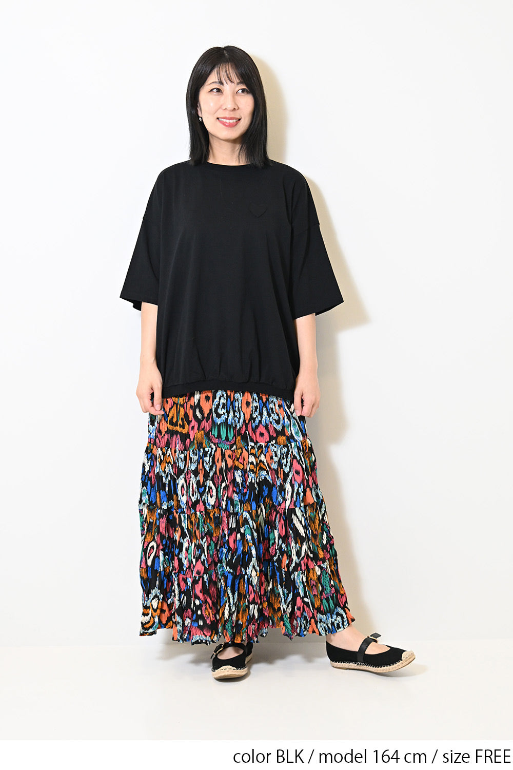 ≪SALE≫Heart Pocket Gathered Hem Pullover ②