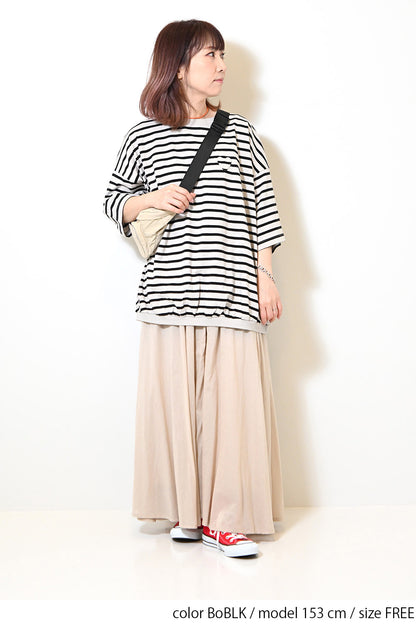 ≪SALE≫Heart Pocket Gathered Hem Pullover ②