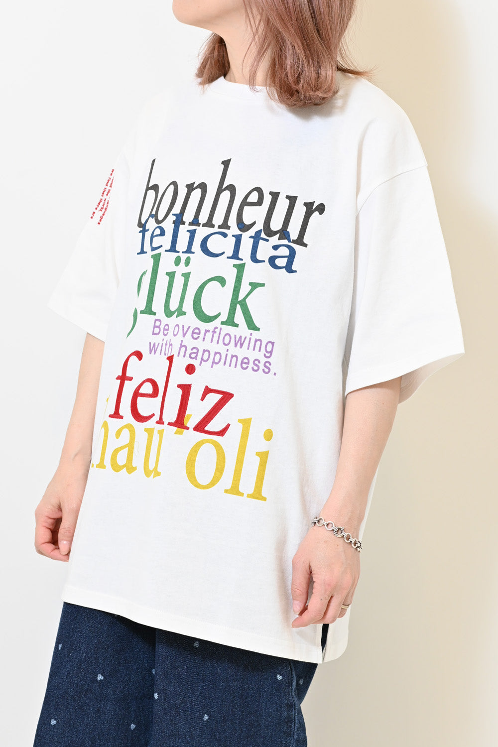 ≪SALE≫【charmmy】bonheur BIG TEE