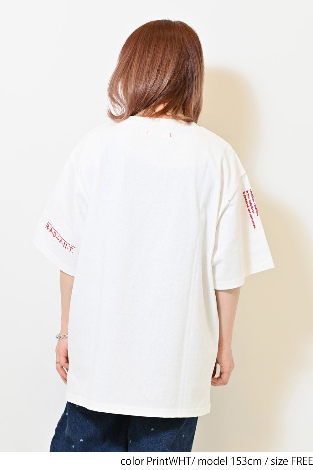 ≪SALE≫【charmmy】bonheur BIG TEE