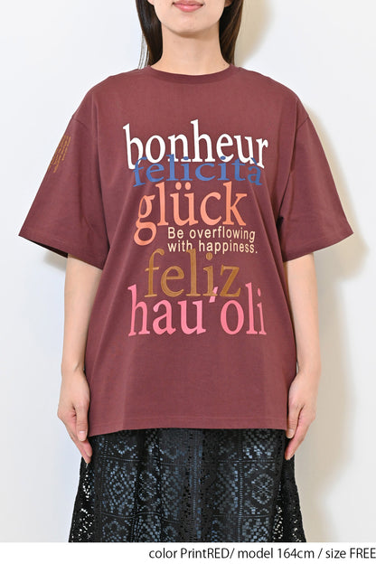 ≪SALE≫【charmmy】bonheurBIGTEE