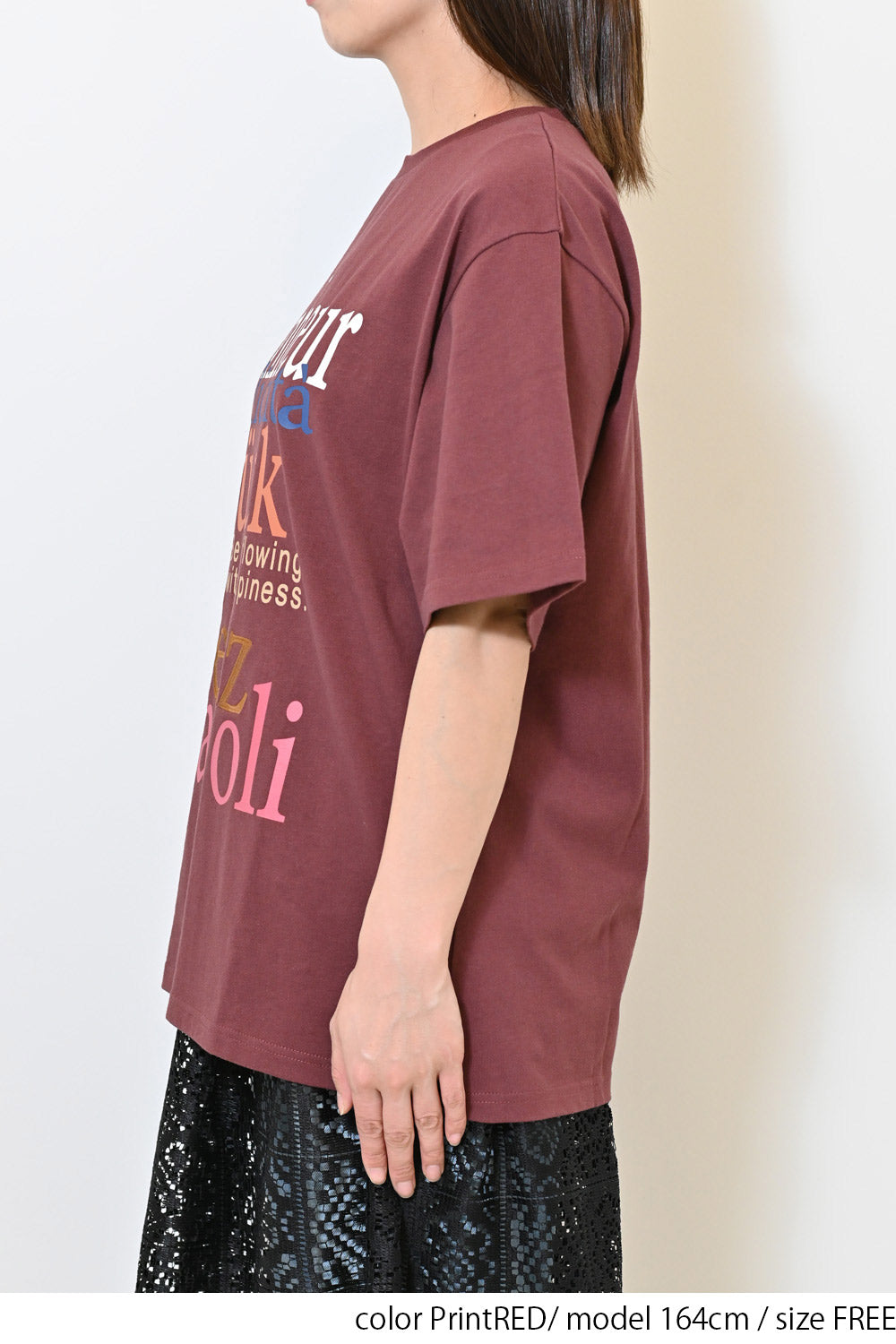 ≪SALE≫【charmmy】bonheur BIG TEE