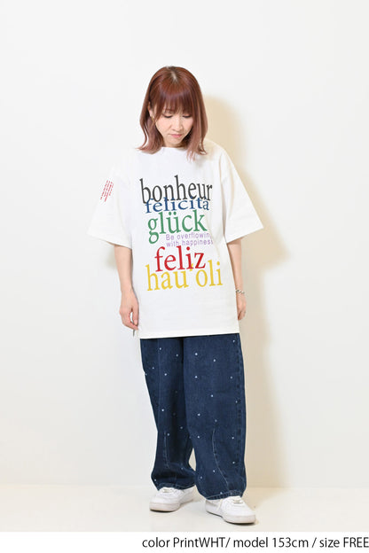 ≪SALE≫【charmmy】bonheurBIGTEE