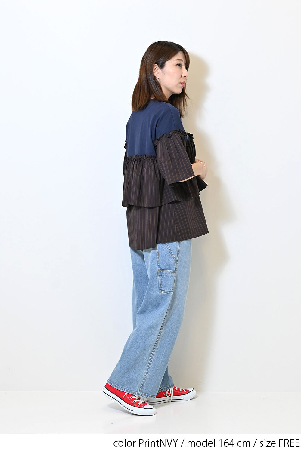 【charmmy】PLEASED切替Tシャツ