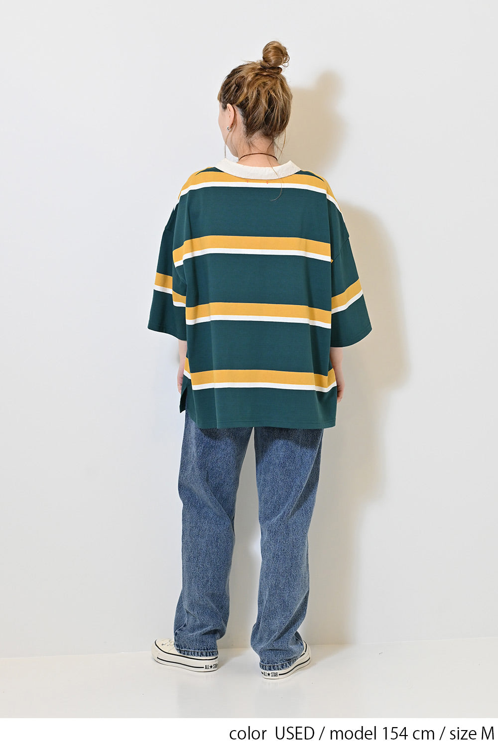 ≪SALE≫【charmmy】Heart Stitch Denim Pants