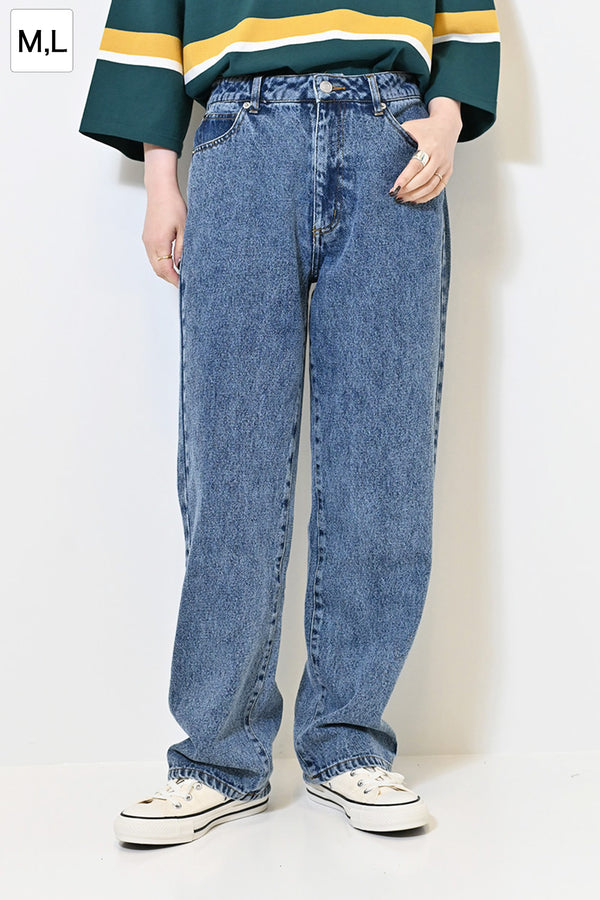 ≪SALE≫【charmmy】Heart Stitch Denim Pants