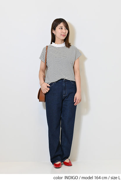 ≪SALE≫【charmmy】Heart Stitch Denim Pants