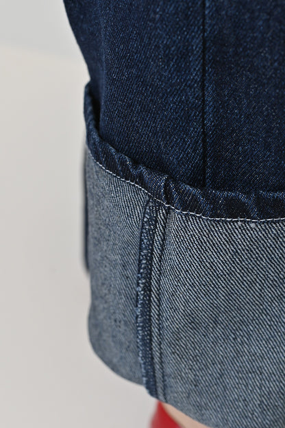 ≪SALE≫【charmmy】Heart Stitch Denim Pants
