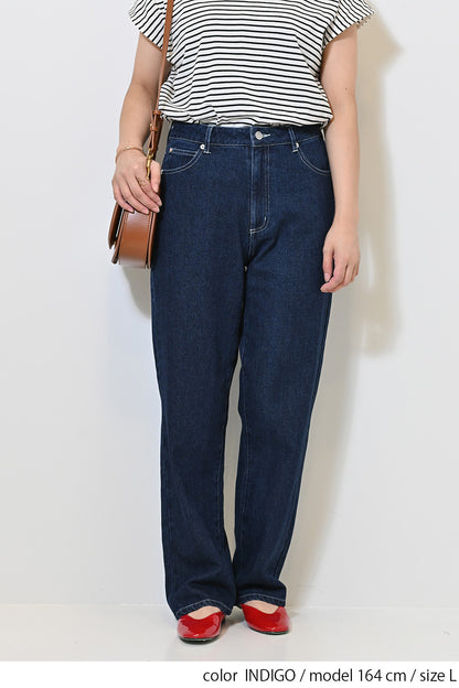 ≪SALE≫【charmmy】Heart Stitch Denim Pants