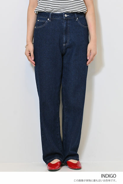 ≪SALE≫【charmmy】Heart Stitch Denim Pants