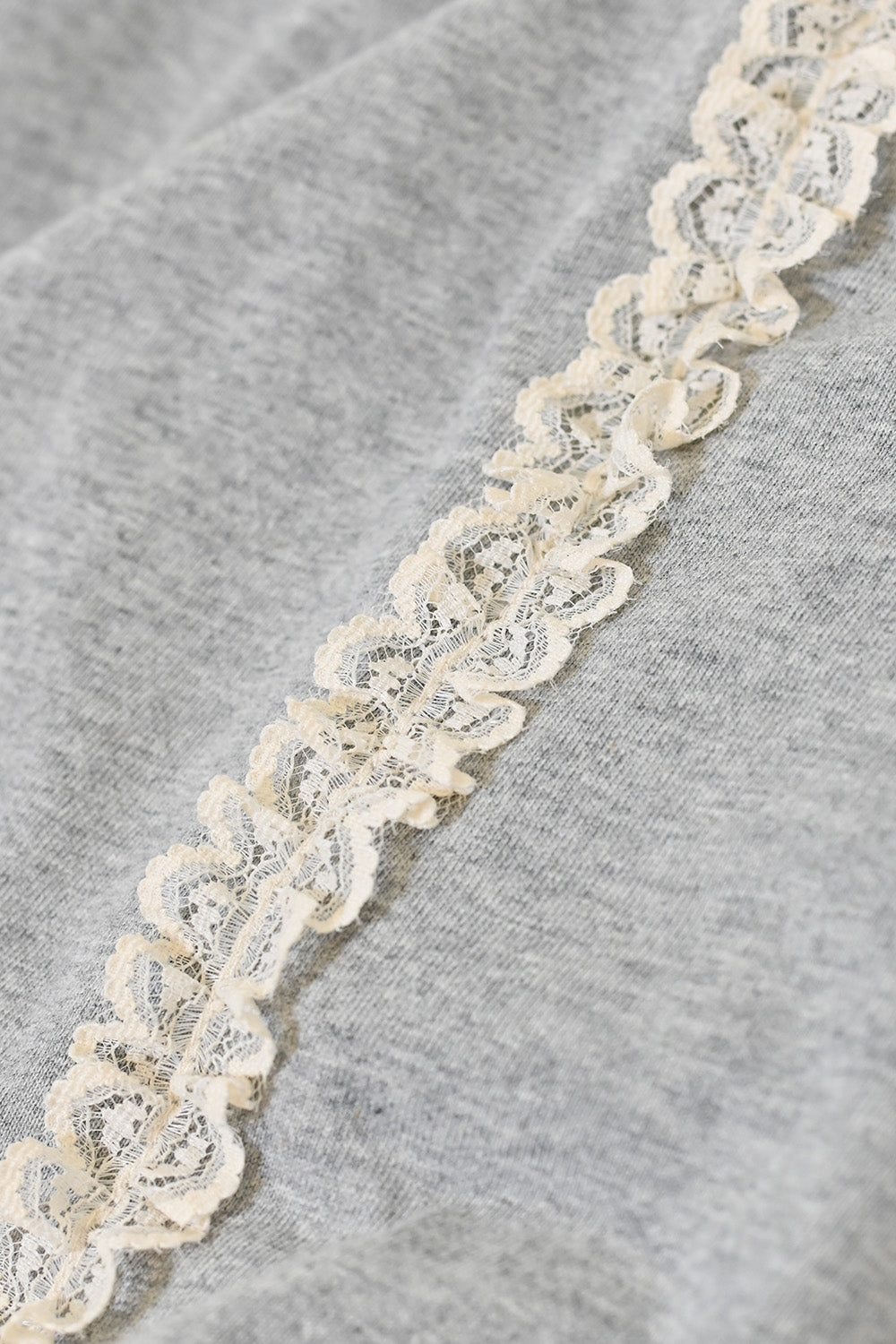 ≪SALE≫【charmmy】Lace Trim Straight Skirt