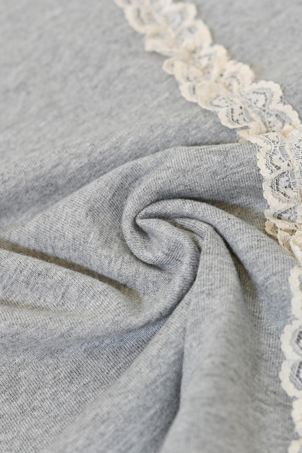 ≪SALE≫【charmmy】Lace Trim Straight Skirt