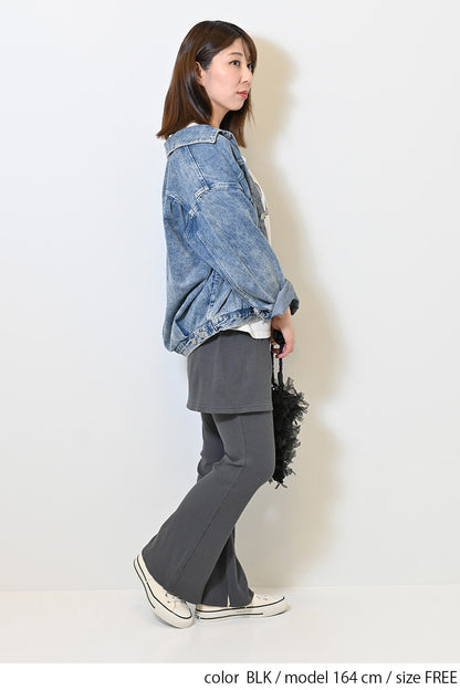 ≪SALE≫【charmmy】Mini Skirt Leggings Set