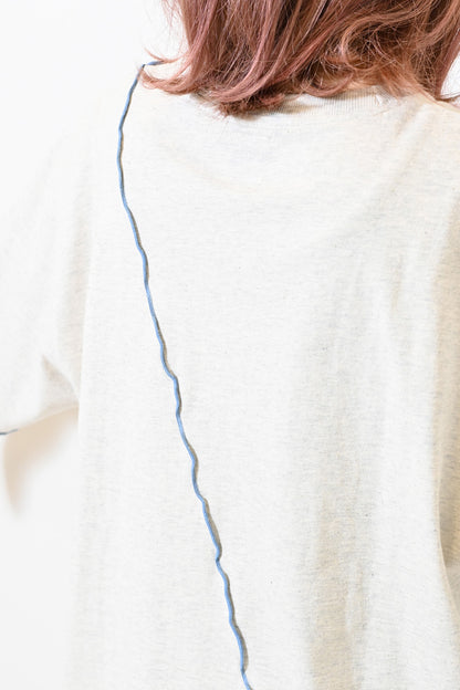 ≪SALE≫Panel Mellow College Tee