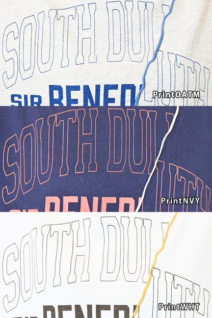 ≪SALE≫Panel Mellow College Tee