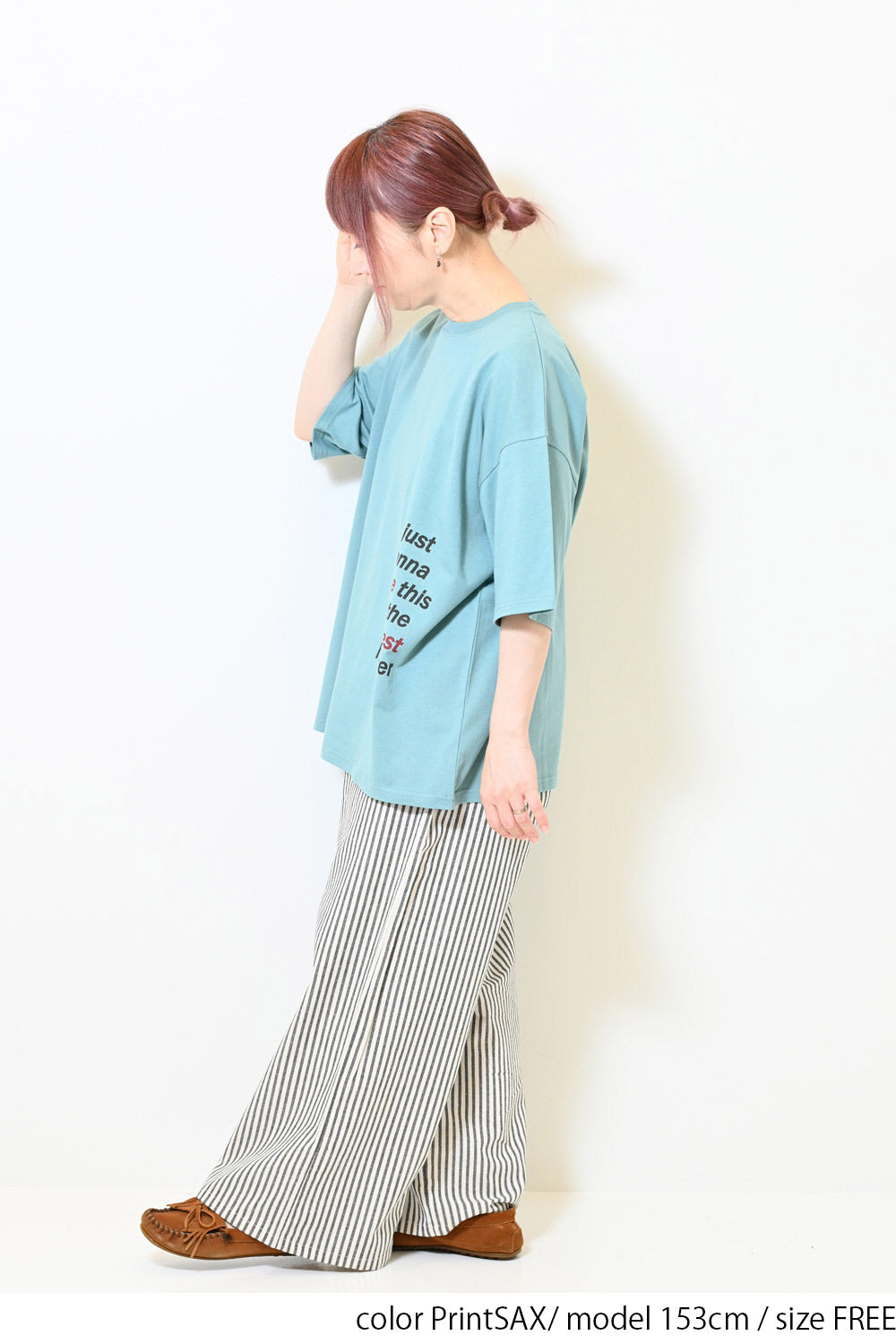 ≪SALE≫Side Logo Big Tee