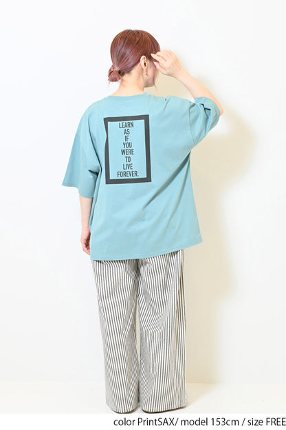 ≪SALE≫Side Logo Big Tee