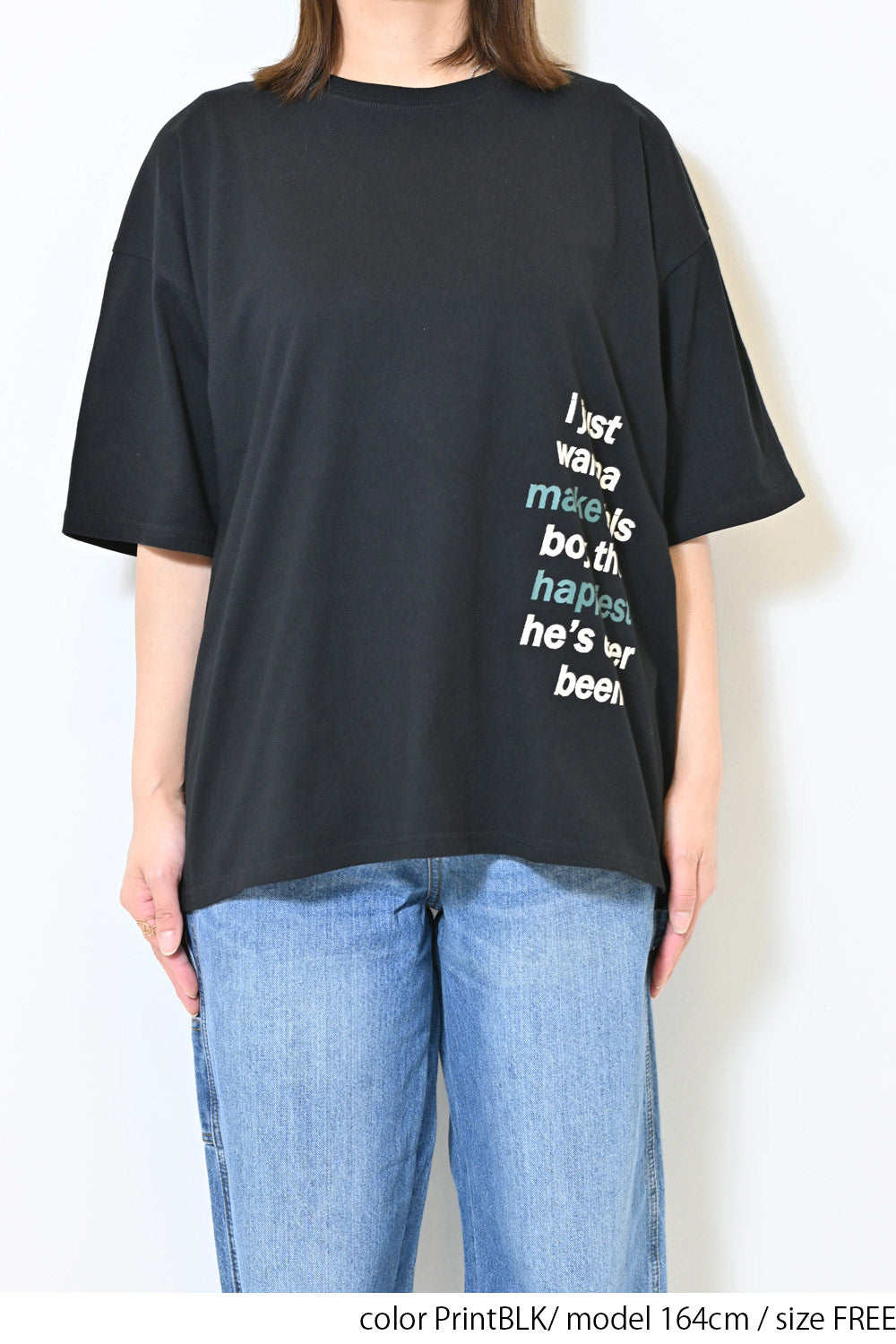 ≪SALE≫Side Logo Big Tee