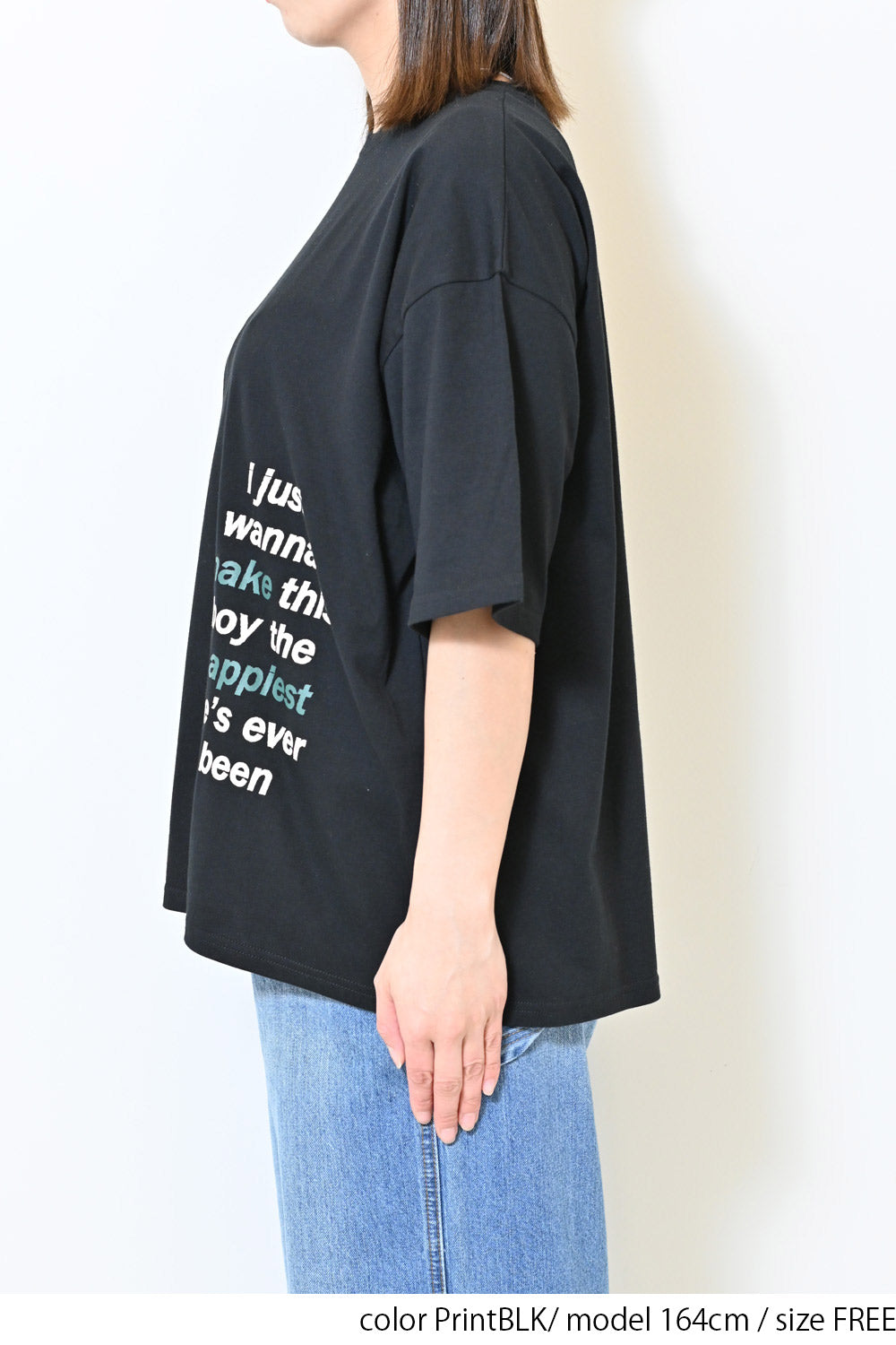 ≪SALE≫Side Logo Big Tee