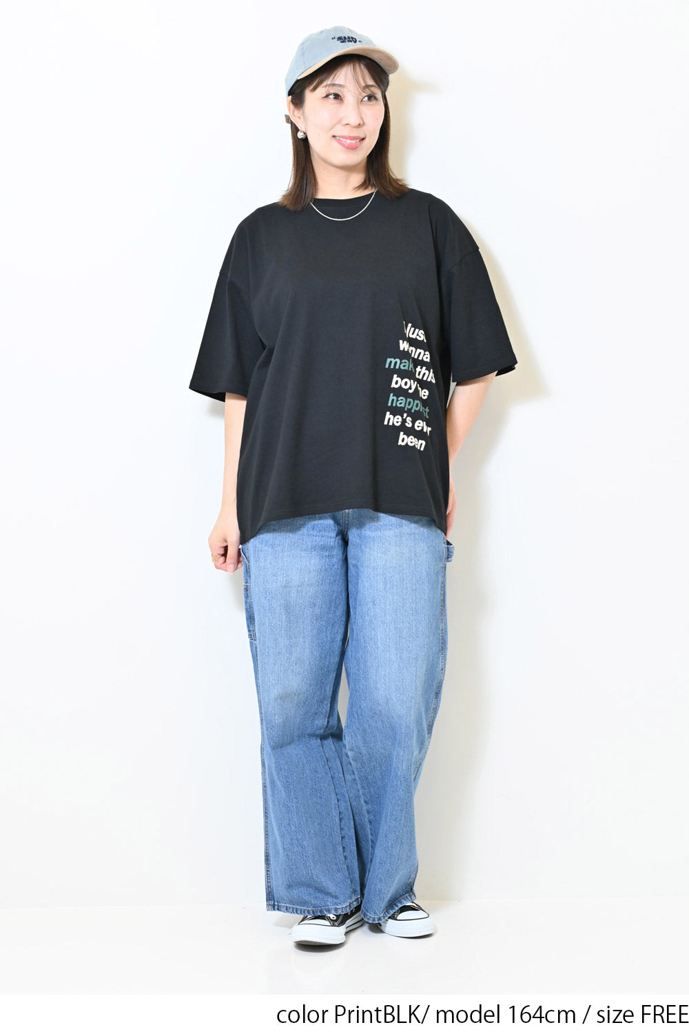 ≪SALE≫Side Logo Big Tee