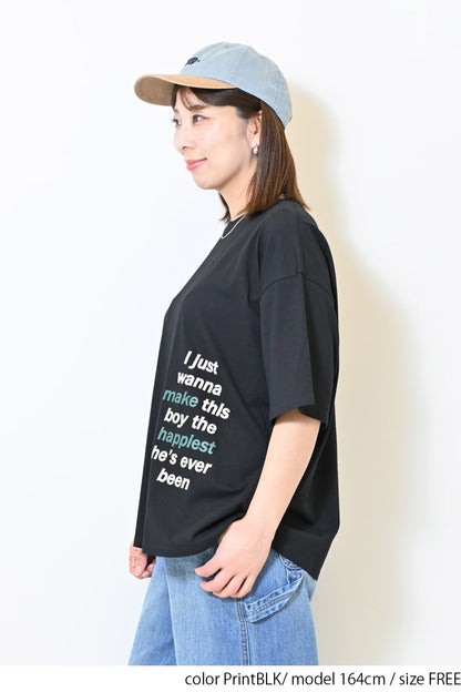 ≪SALE≫Side Logo Big Tee