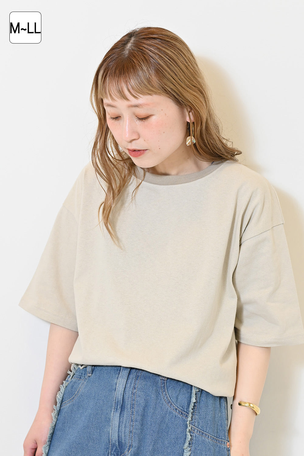 BEIGE / 154cm / M