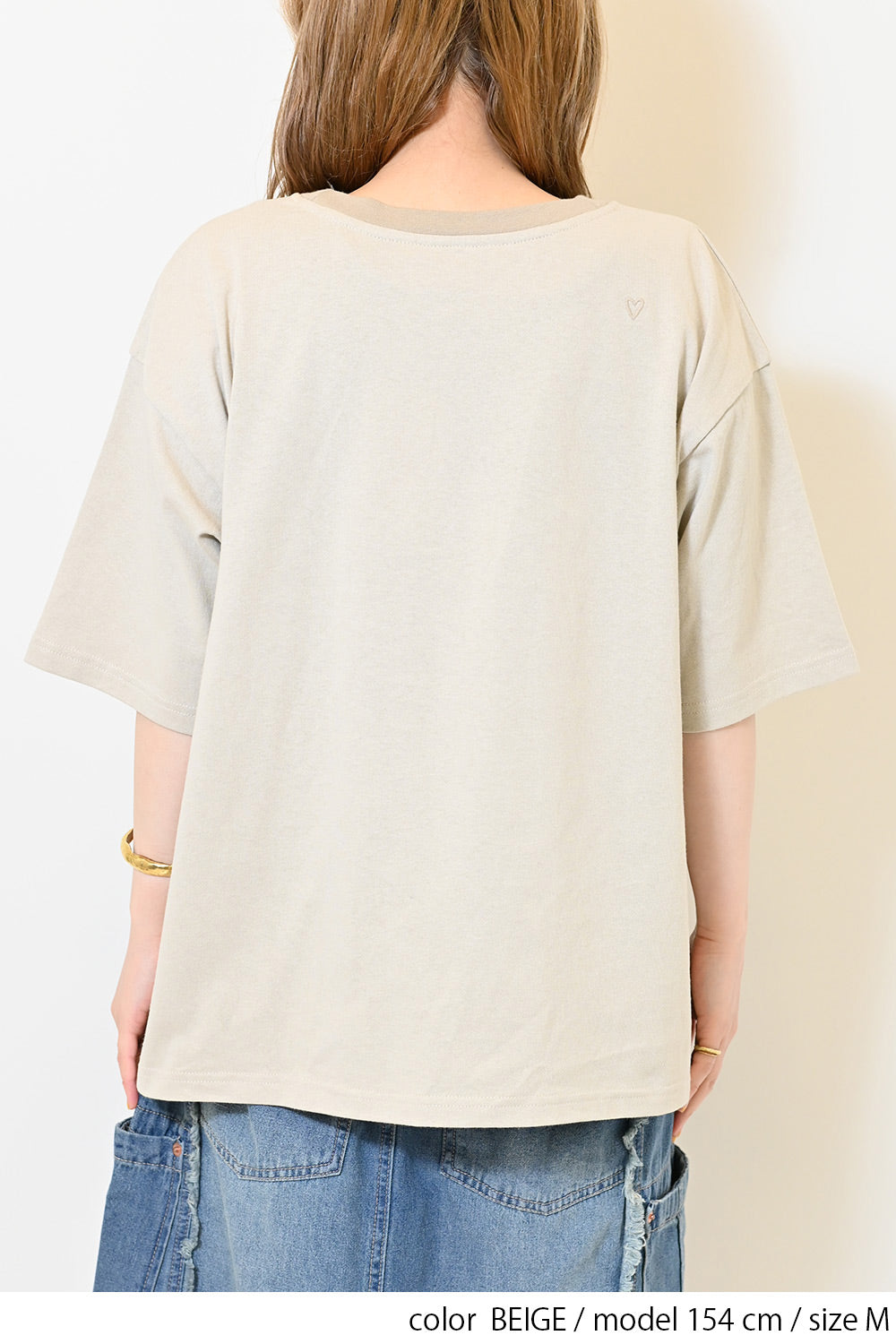BEIGE / 154cm / M