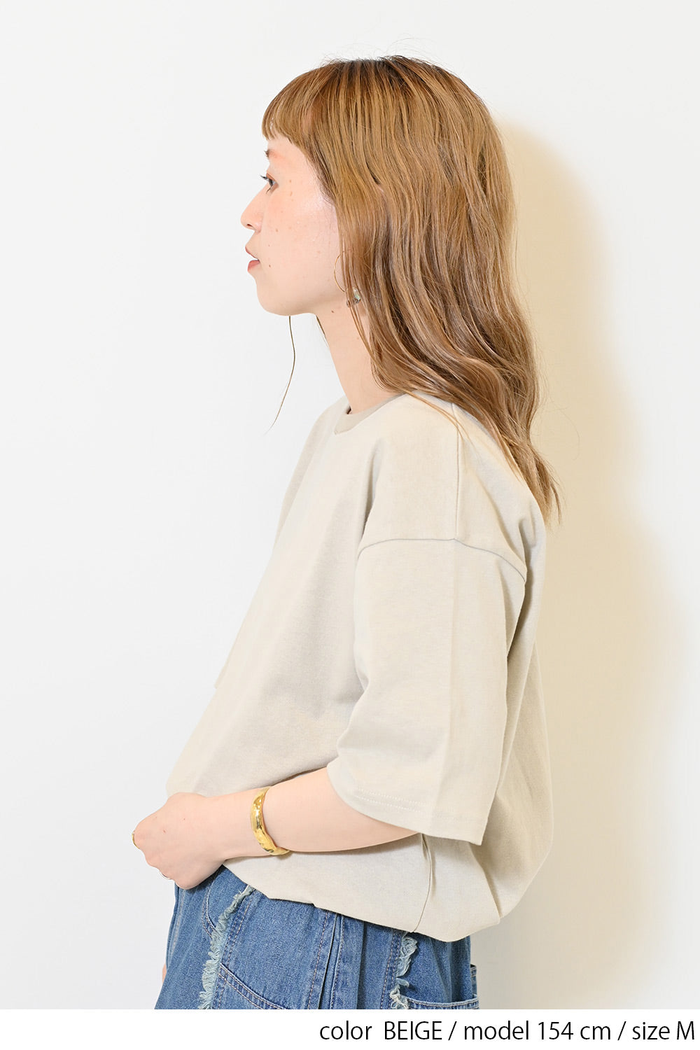 BEIGE / 154cm / M