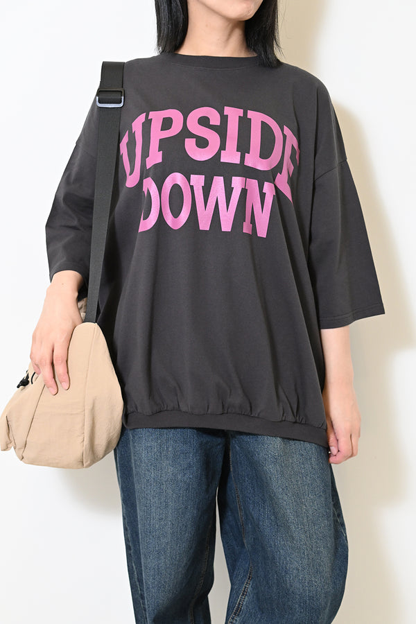 ≪SALE≫裾ギャザーCUPSIDEプルオーバー