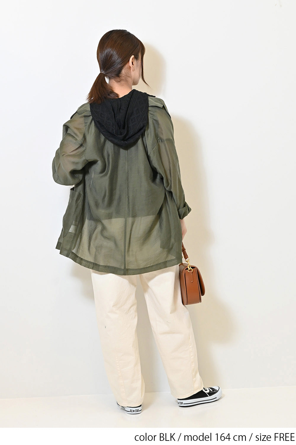 ≪SALE≫【charmmy】Hood Lace Pullover