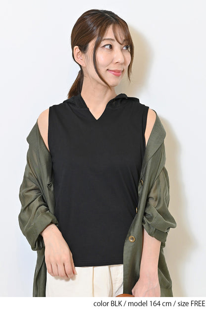 ≪SALE≫【charmmy】Hood Lace Pullover