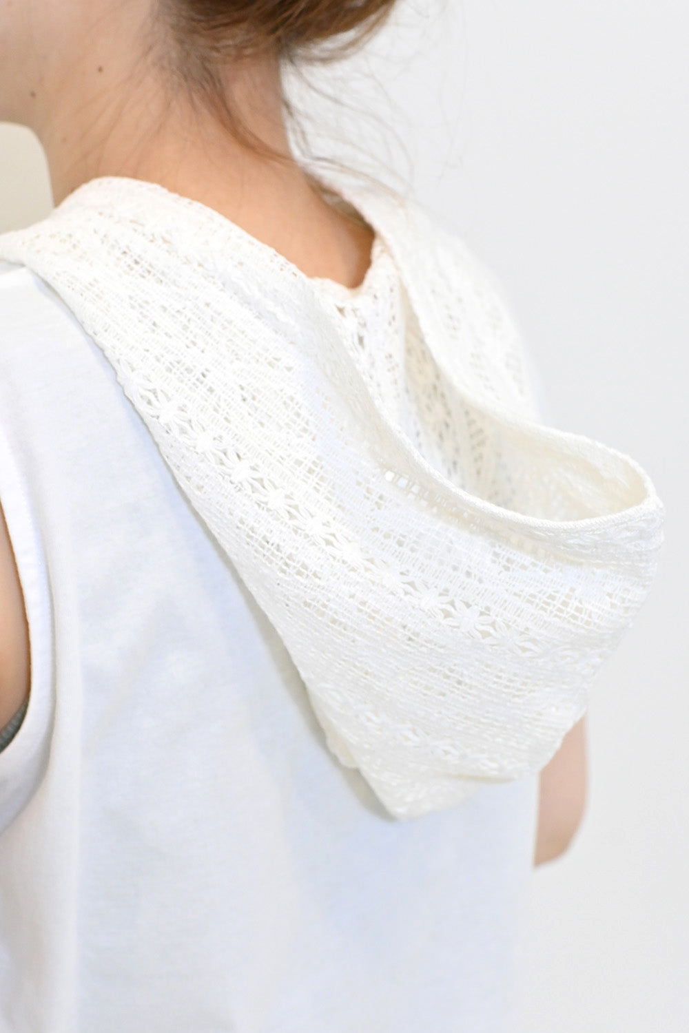 ≪SALE≫【charmmy】Hood Lace Pullover