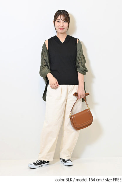 ≪SALE≫【charmmy】Hood Lace Pullover