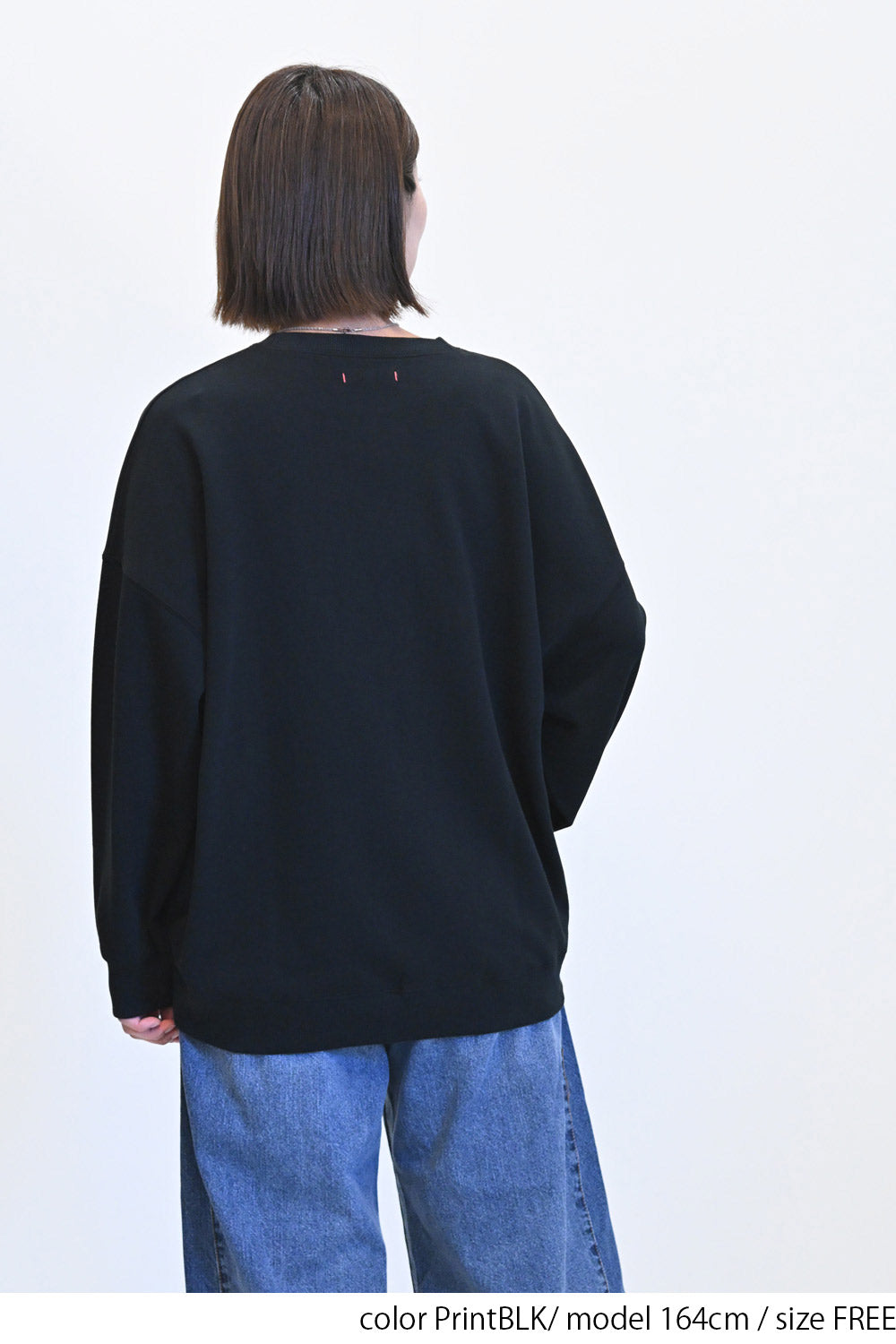 ≪SALE≫ 【charmmy】 Patch Embroidered Big Sweatshirt