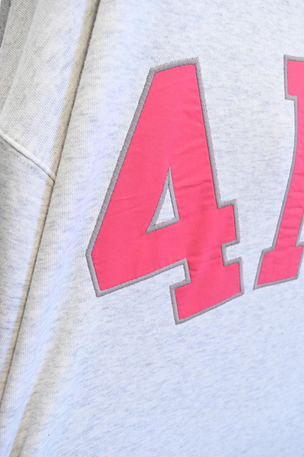 ≪SALE≫ 【charmmy】 Patch Embroidered Big Sweatshirt