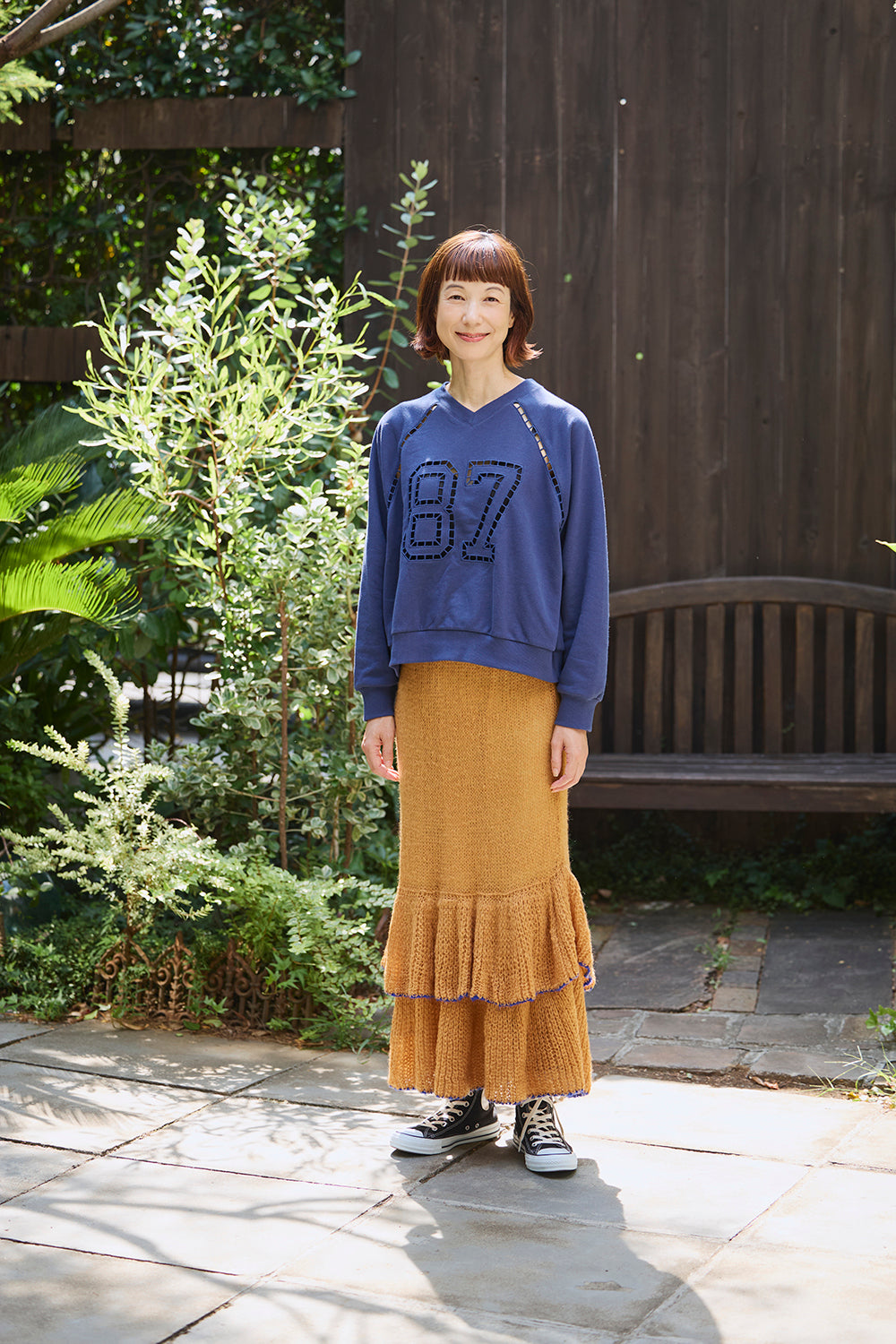 ≪SALE≫ 【charmmy】 Lace Number Sweatshirt