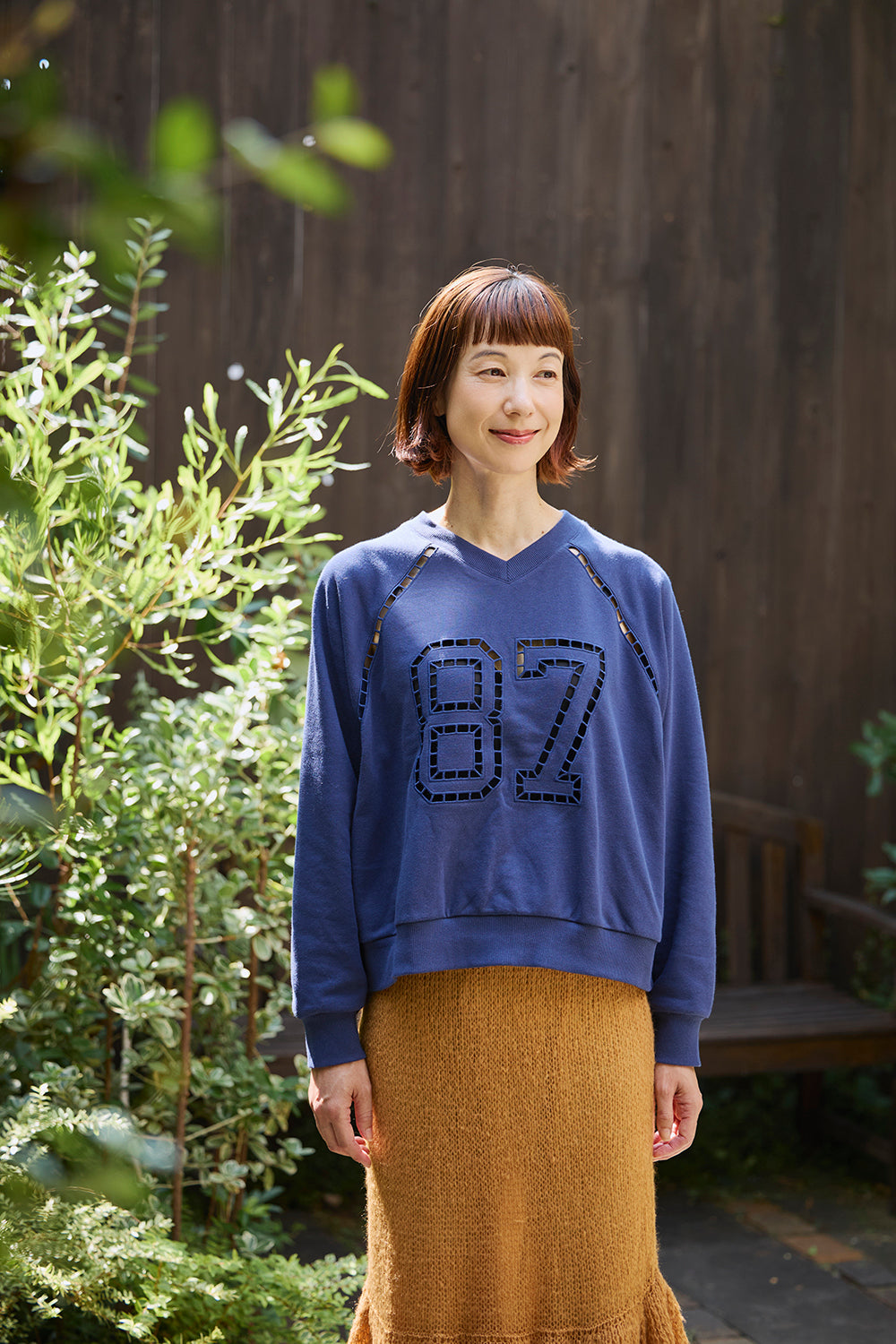 ≪SALE≫ 【charmmy】 Lace Number Sweatshirt