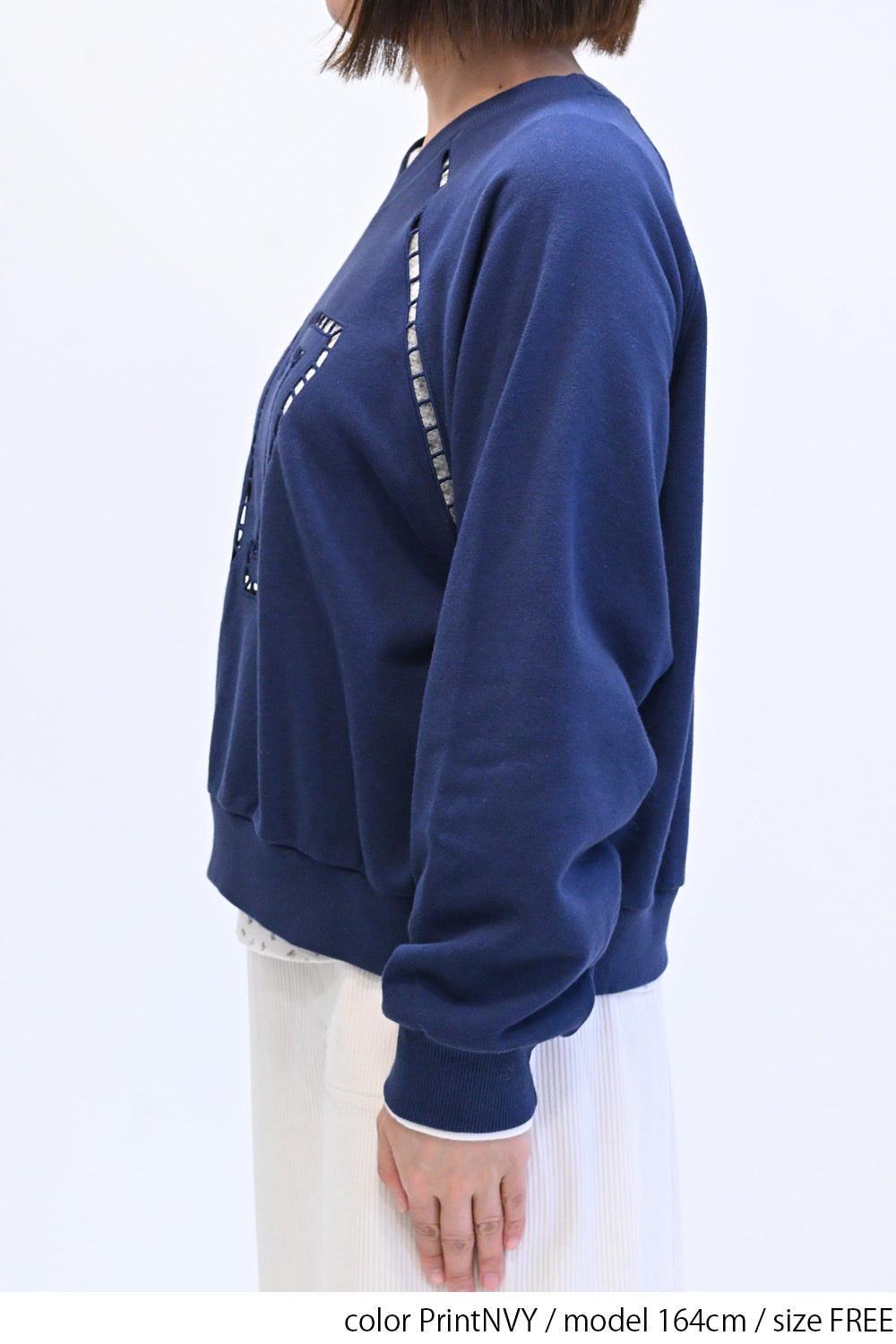 ≪SALE≫ 【charmmy】 Lace Number Sweatshirt