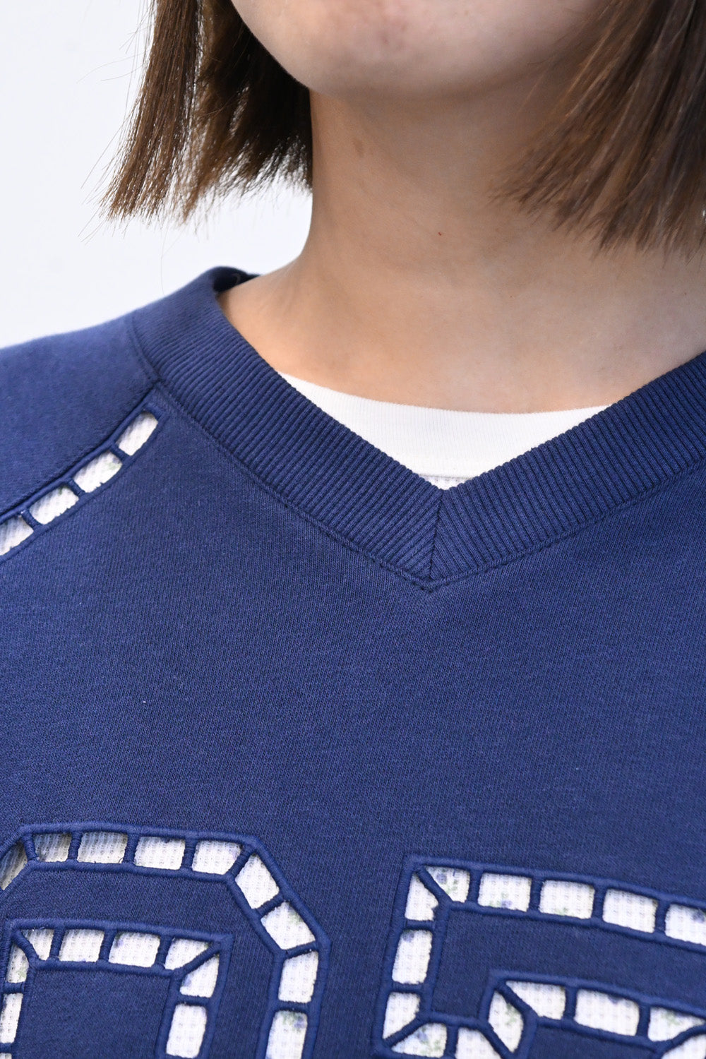 ≪SALE≫ 【charmmy】 Lace Number Sweatshirt